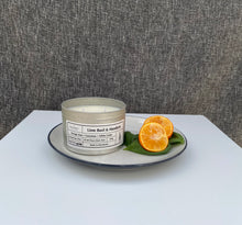 Load image into Gallery viewer, Lime Basil & Mandarin Large Soy Candle