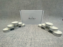 Load image into Gallery viewer, 12 Unscented Soy Wax Tea Light