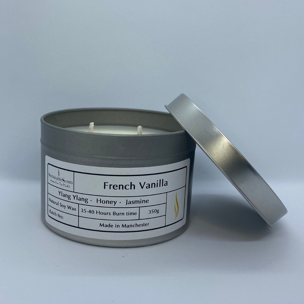 French Vanilla Large Soy Candle