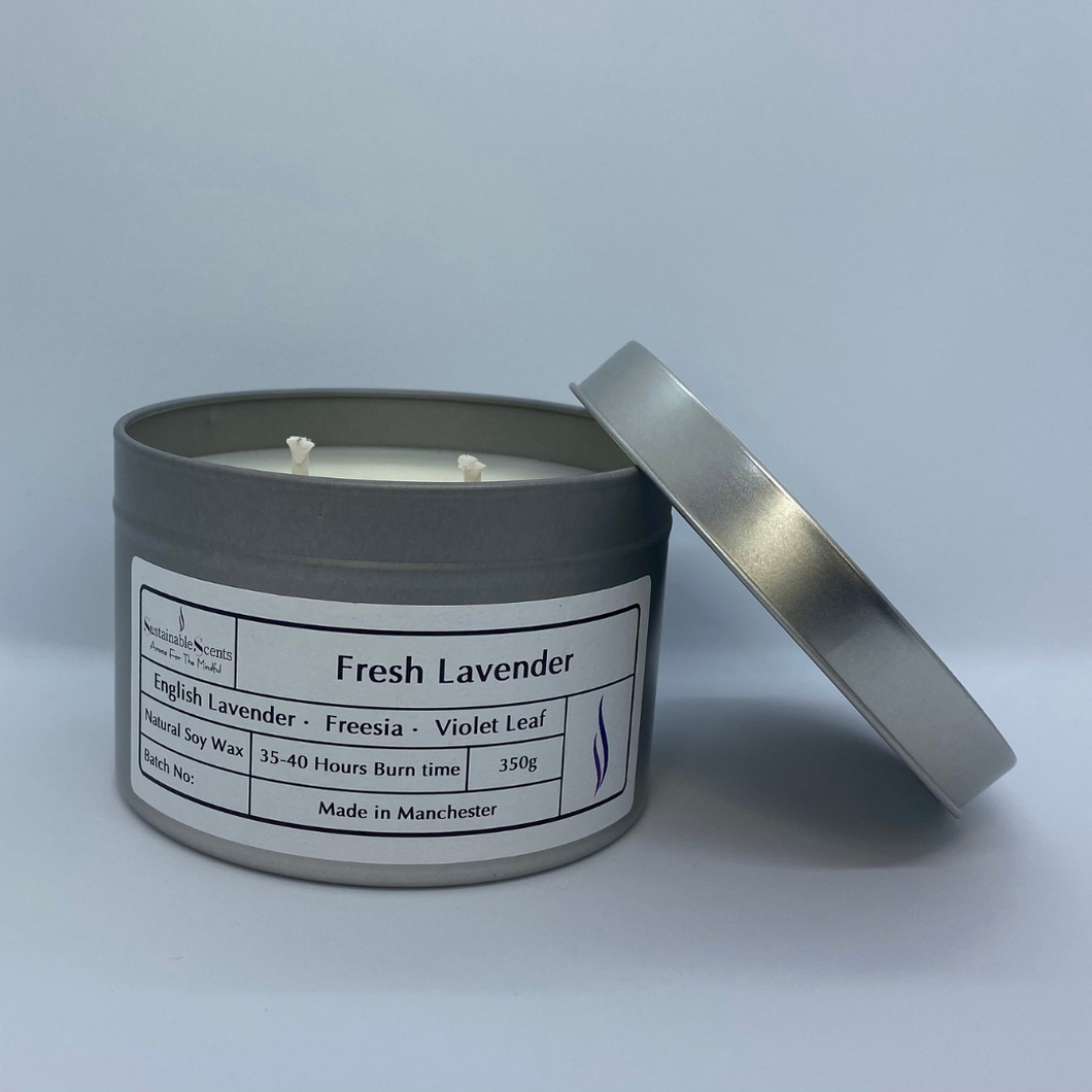 Fresh Lavender Large Soy Candle